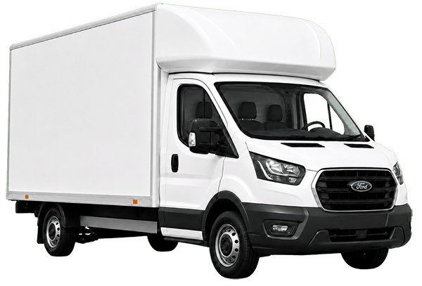 Luton box van parked and ready for hire in Middlesbrough