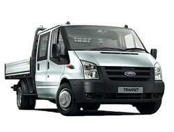 Dropside van hire vehicle